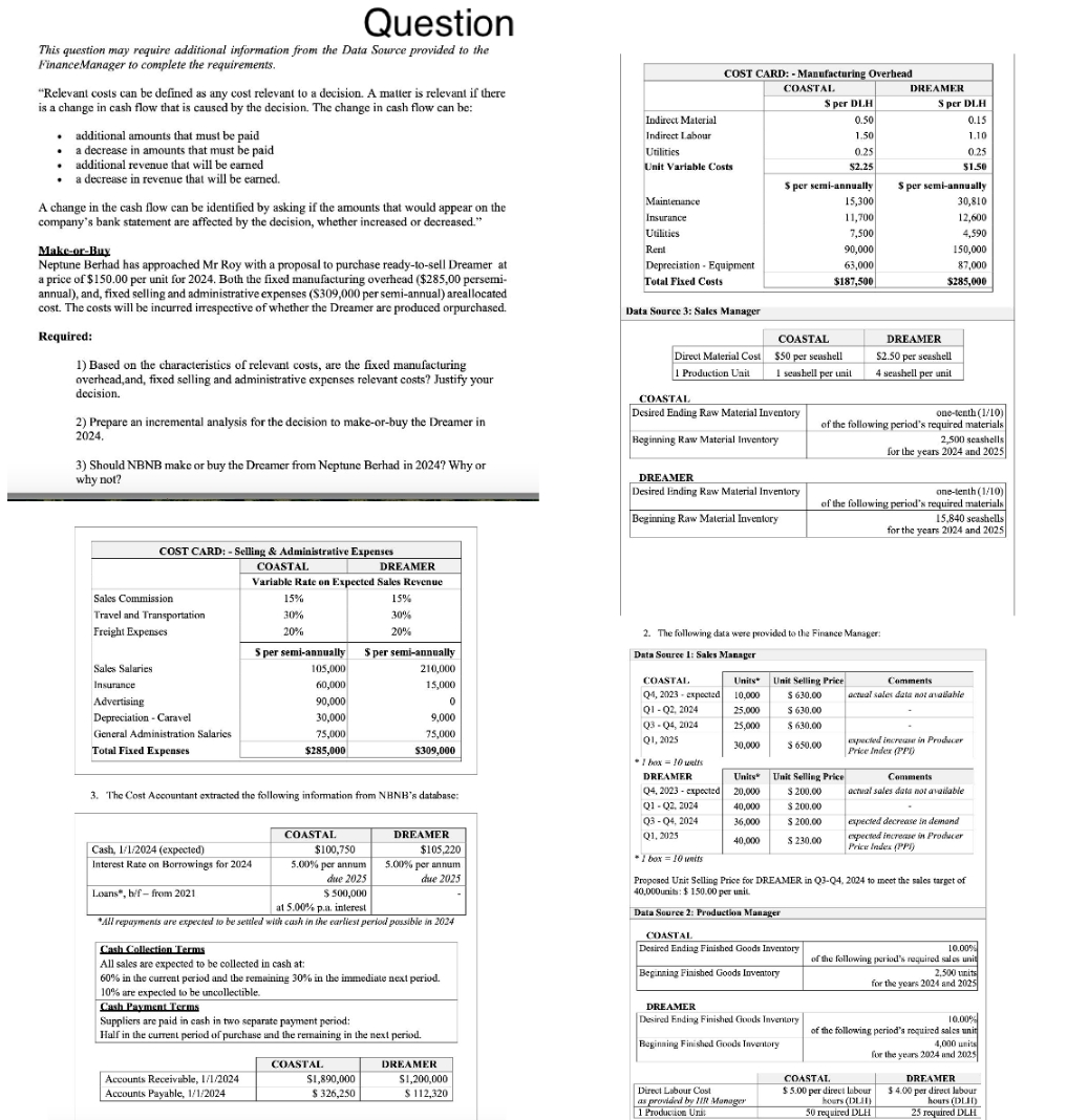 please answer the accounting question Question This question may require additional information