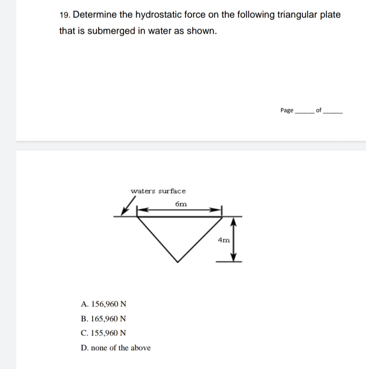 correct letter of the answer and the complete solution. Please please. I