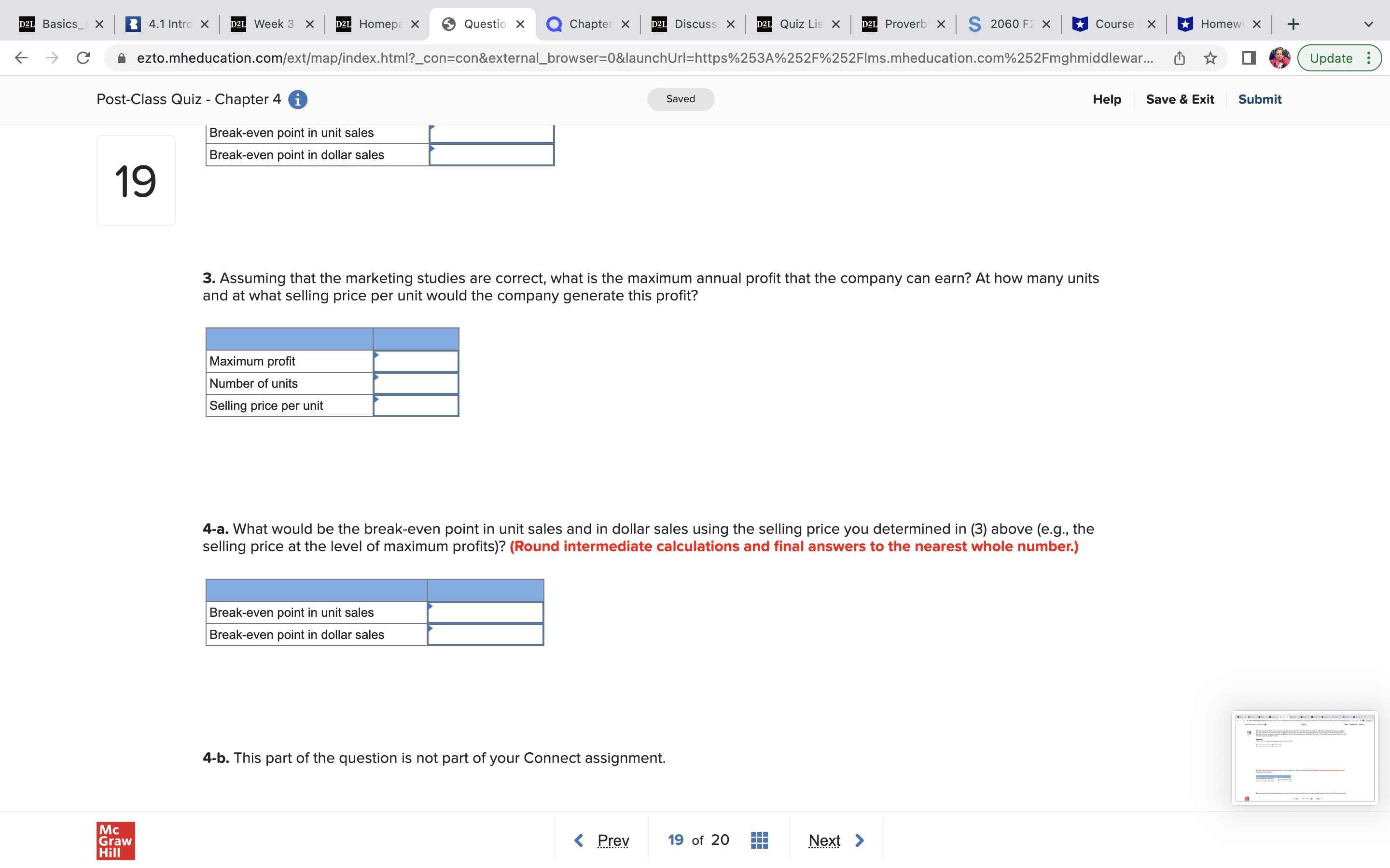 D2L Homepa X Question X Q Chapter X D2L Discuss X D2L