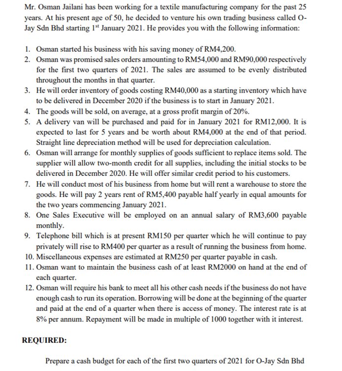 hi, please help me solve this question. tq. The information can be