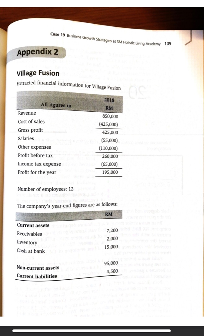 Case Studies for Accounting Appendix 1 THER Extracted financial information for THSR