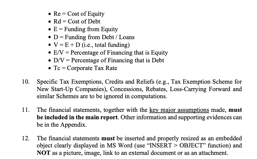 (1st to 30 year on monthly basis) 5. Investment Proposal 8 marks