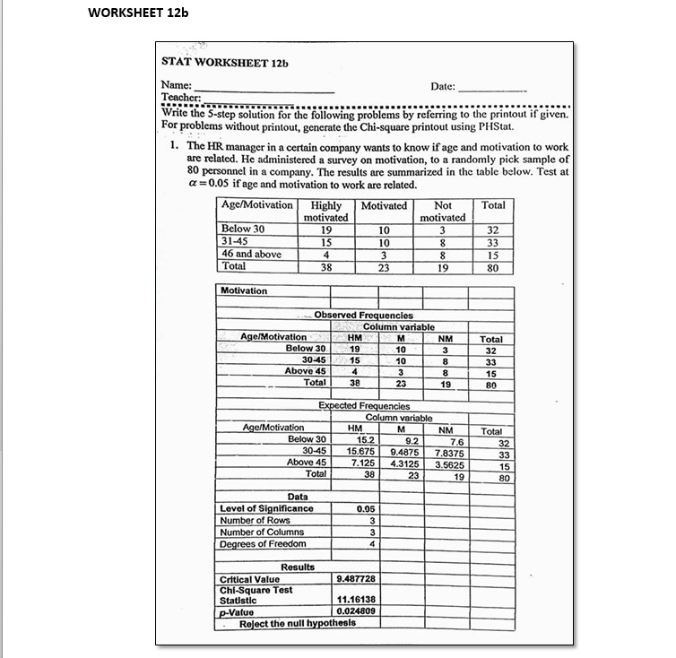 Write the 5-step solution for the following problems by referring to the