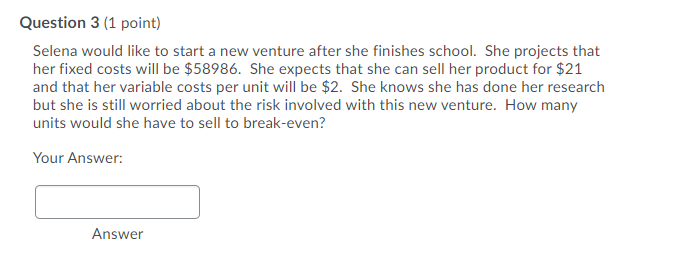 a new business next year. They have worked hard on their cost