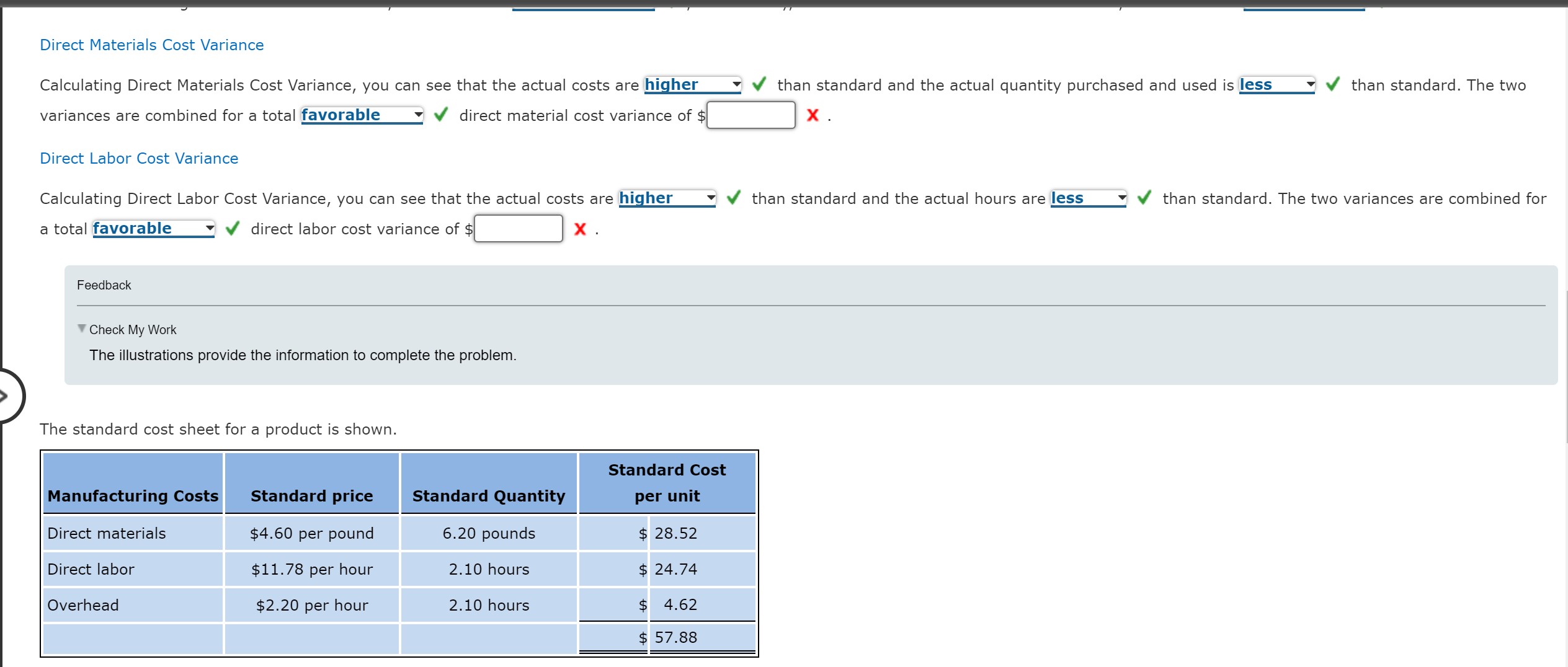  Direct Materials Cost Variance Calculating Direct Materials Cost Variance, you can