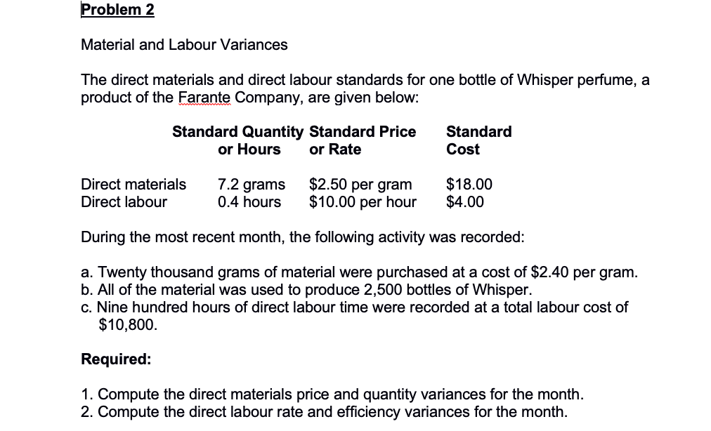 Inc. provides in-flight meals for a number of major airlines. One of