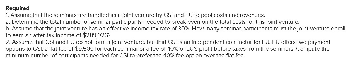 knowledge. Garner Strategy Institute (GSI) presents executivelevel training seminars nationally. Eastern University