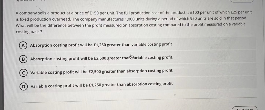 This is my question. Could you please explain it step by step.