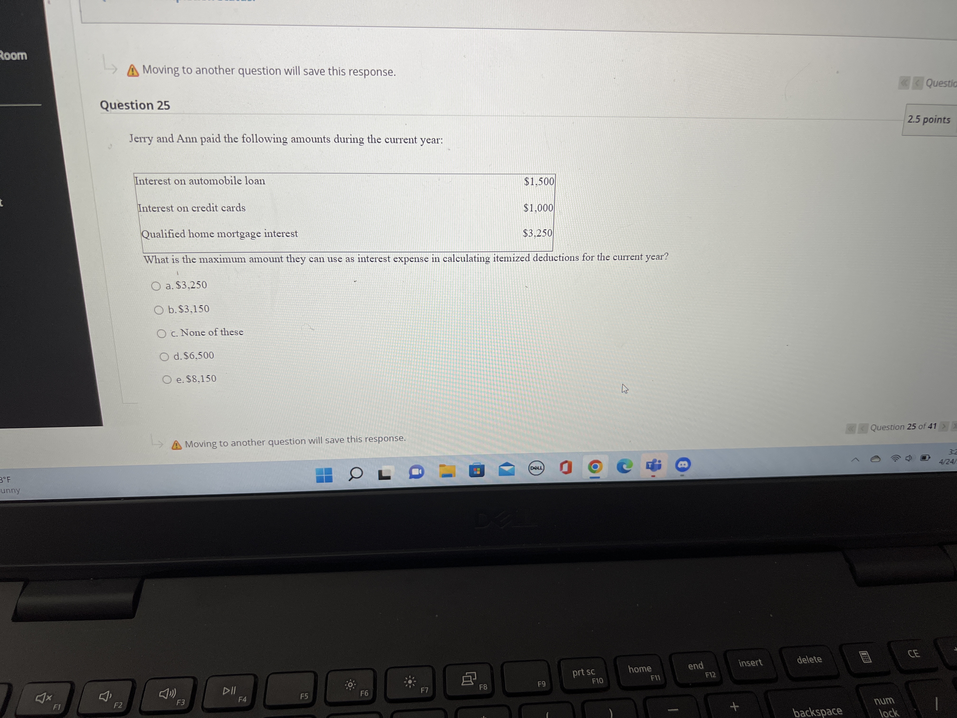 is $24,800. What is Tim and Angela Brown's taxable income for 2020?