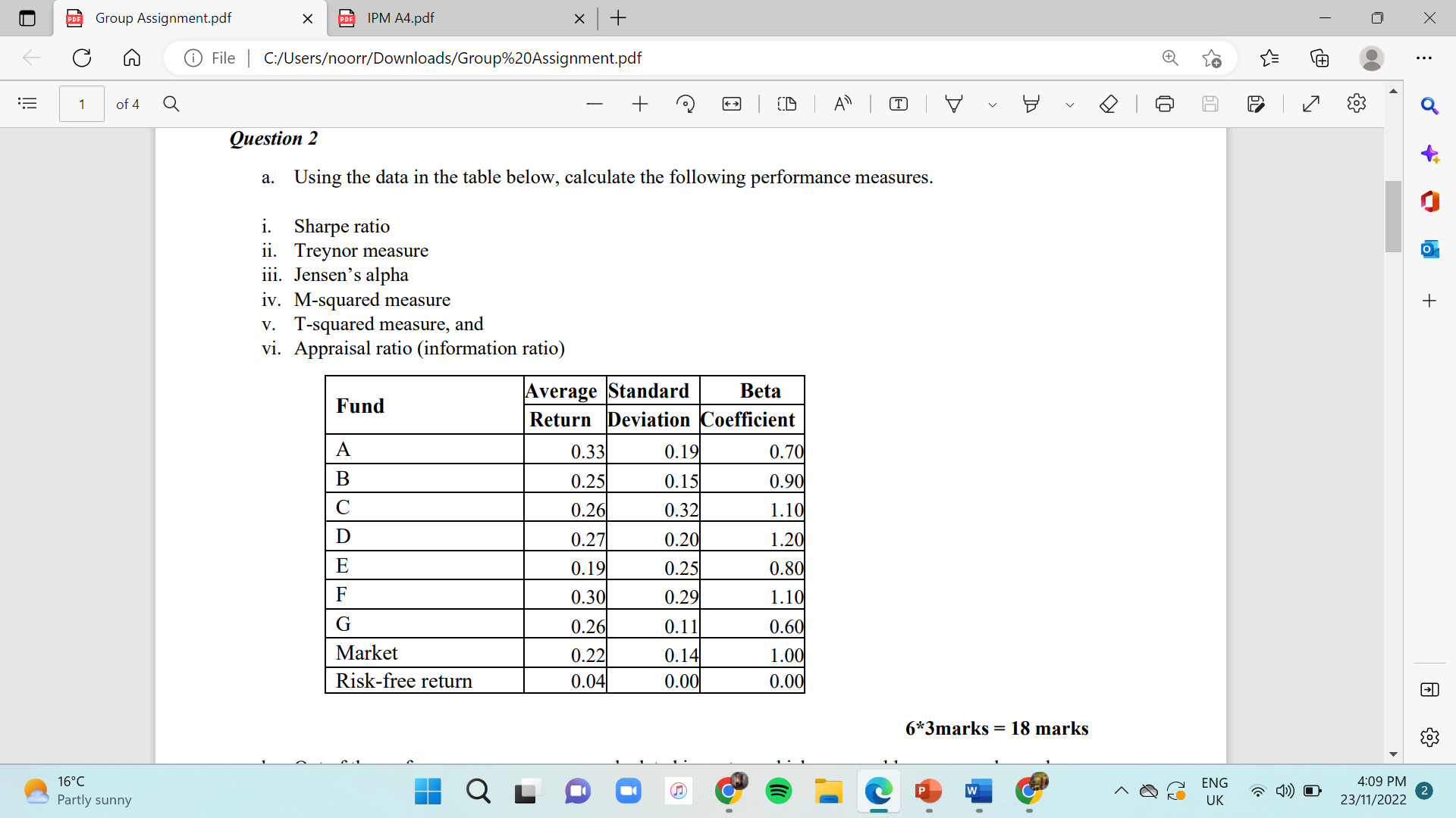 PDE Group Assignment.pdf X PDE IPM A4.pdf X + X File