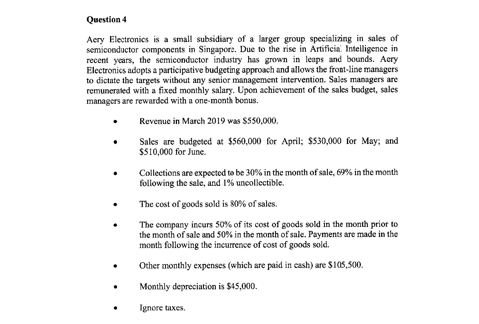 through different departments: (1) Milling and Pressing department; (2) Ingredient Mixing and