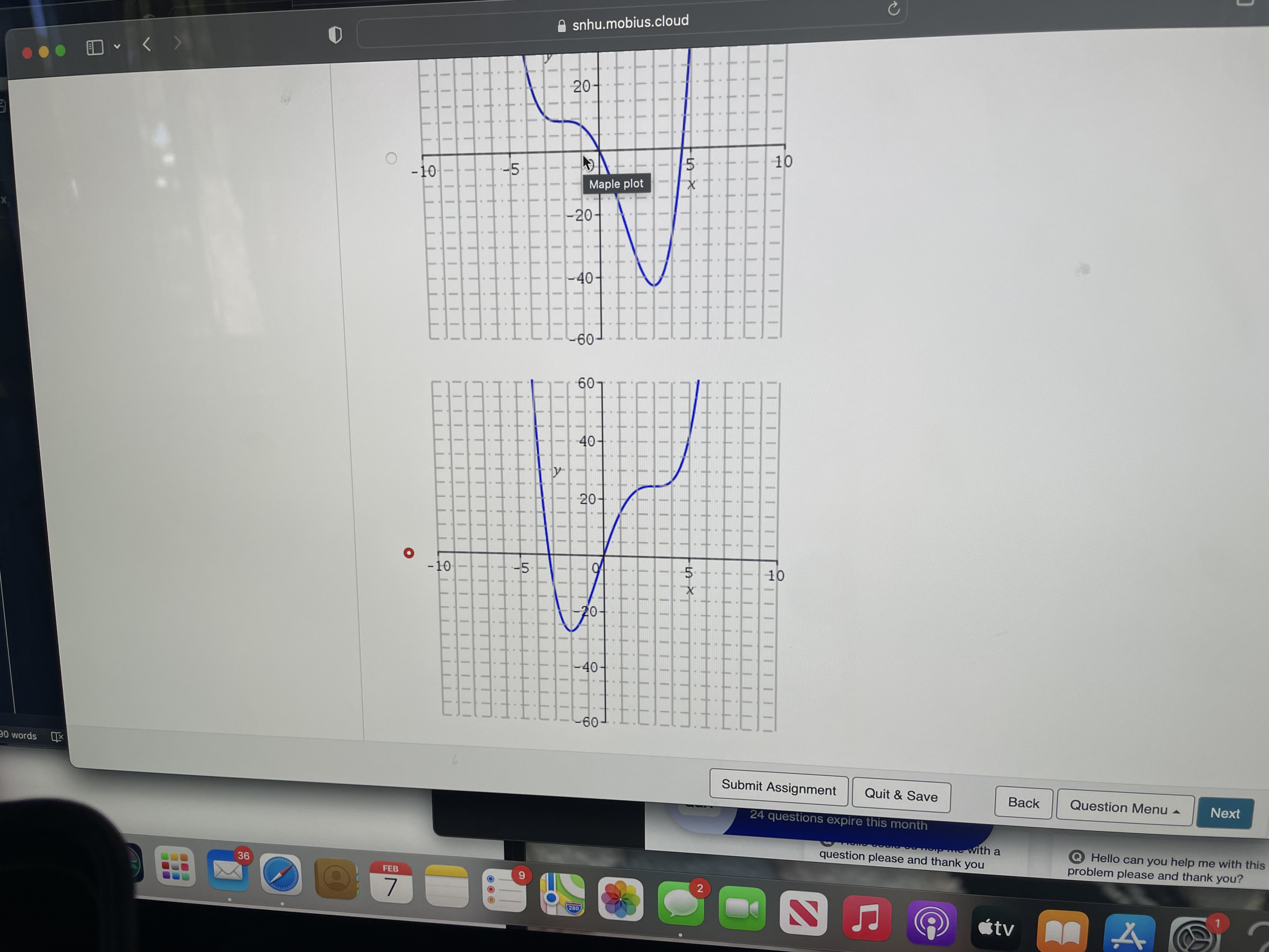 5-2 Module Five Problem Set Current Grade: 33.3 / 50.0 Remaining Time: