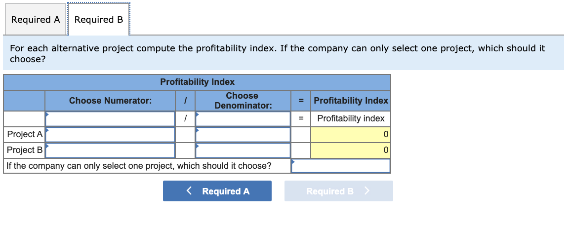 considered by Jolee Company. The company requires a 12% return from points