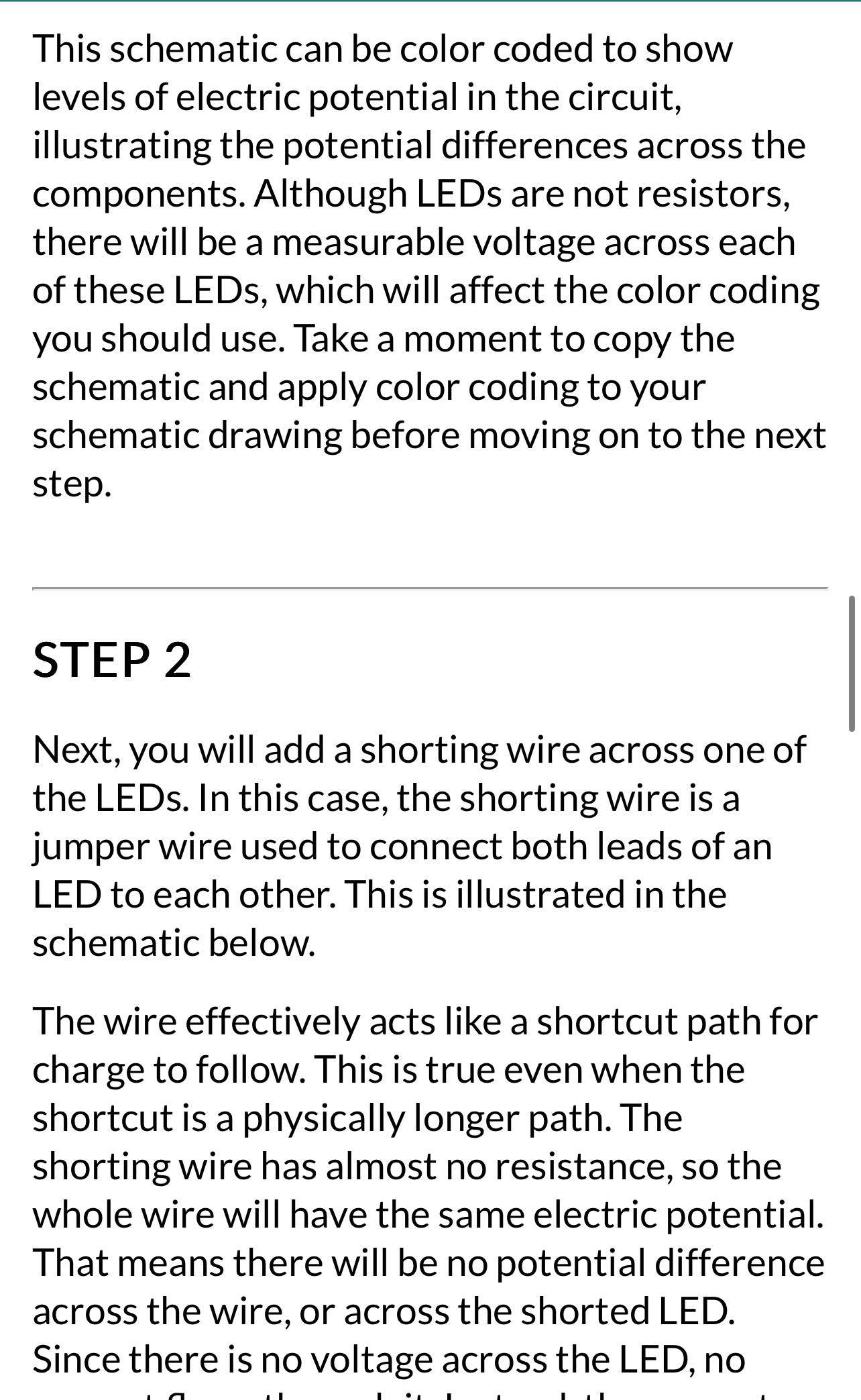 be using red LE D5 in this lab. // D1 02 P33