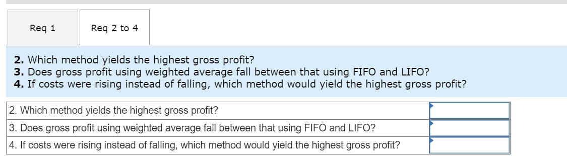 January for Laker Company for the four inventory methods. (Round cost per
