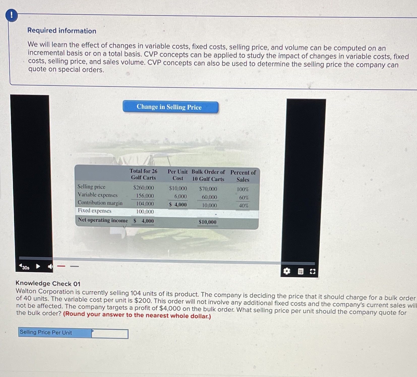 Please complete this problem. Thank you Required information We will learn the
