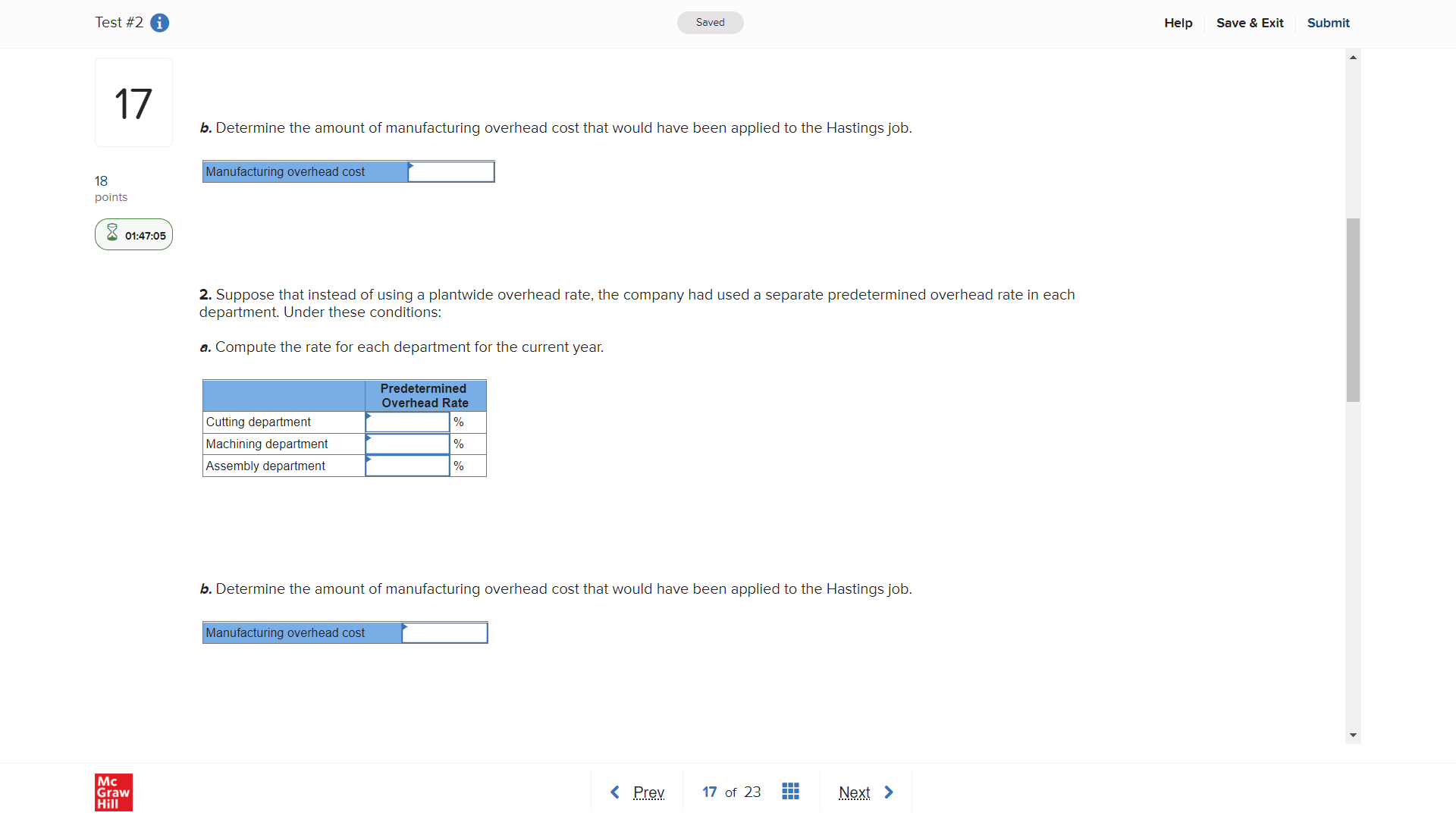 me we've lost another bid!" exclaimed Janice Hudson, president of Prime Products