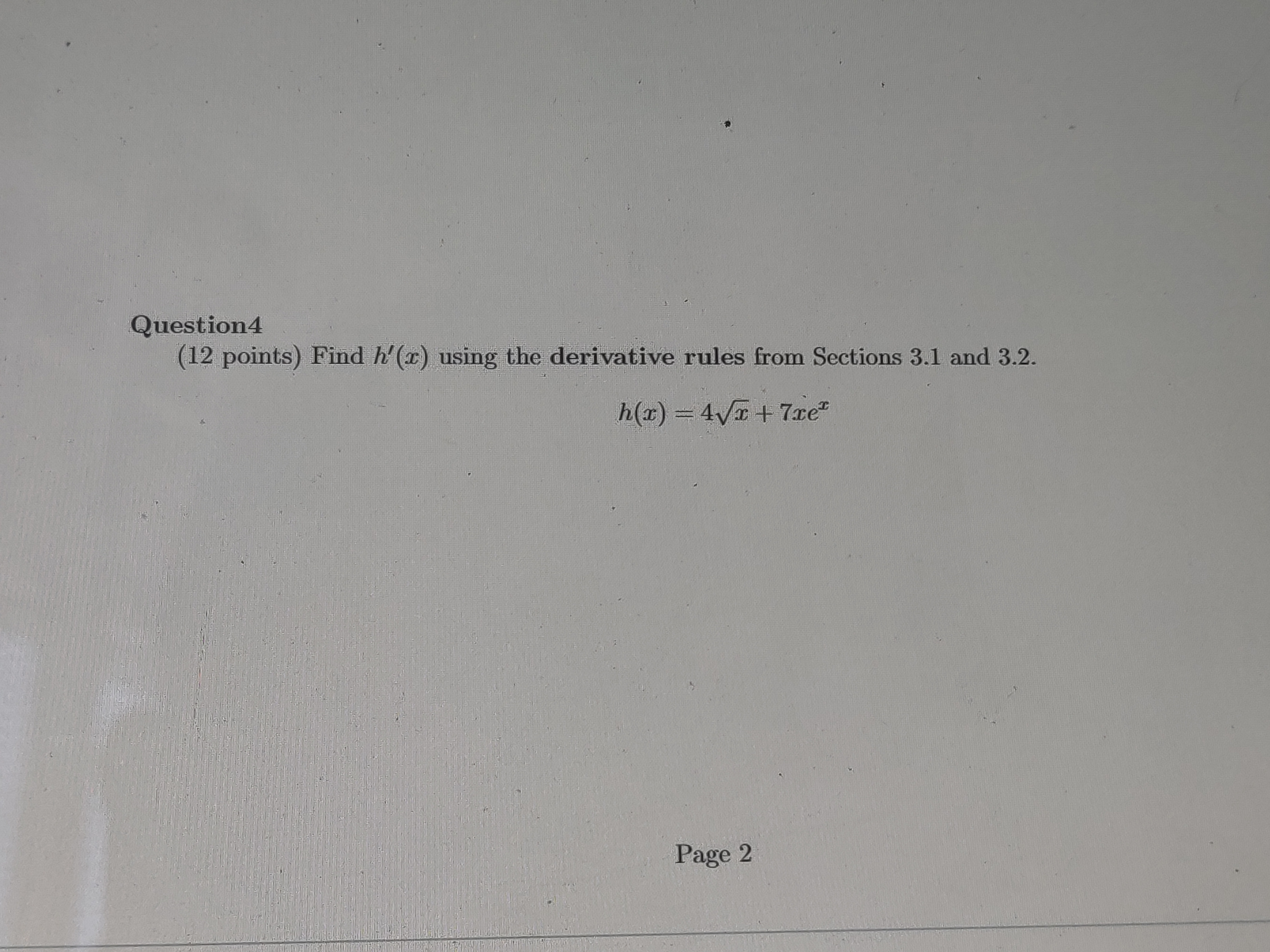 limits and SHOW YOUR WORK. If a limit does not exist, please