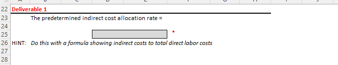 consulting firm. The firm uses a job order costing system, in which