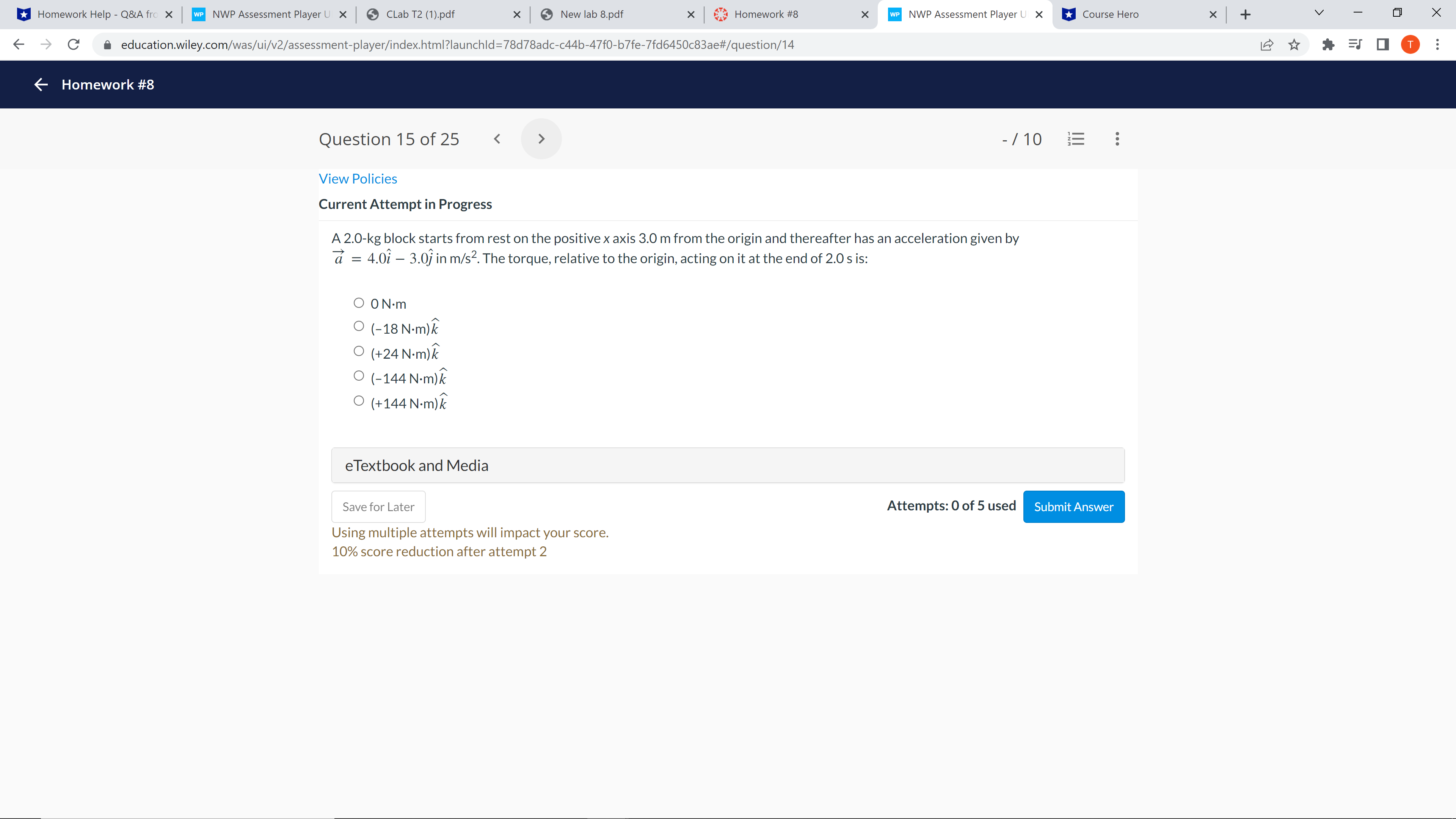  *Homework Help - Q&A fro x WP NWP Assessment Player U