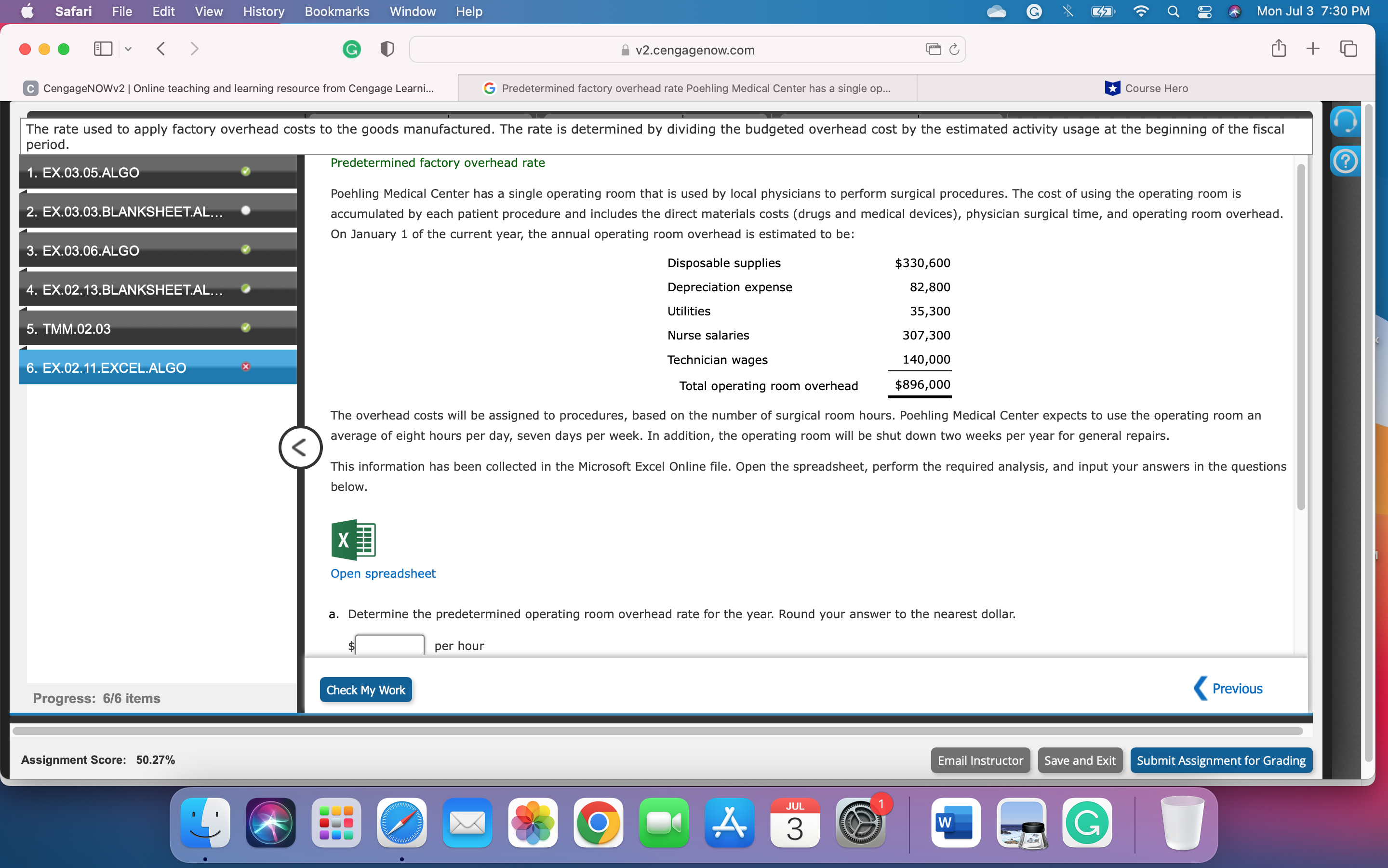 6 Safari File Edit View History Bookmarks Window Help . Q