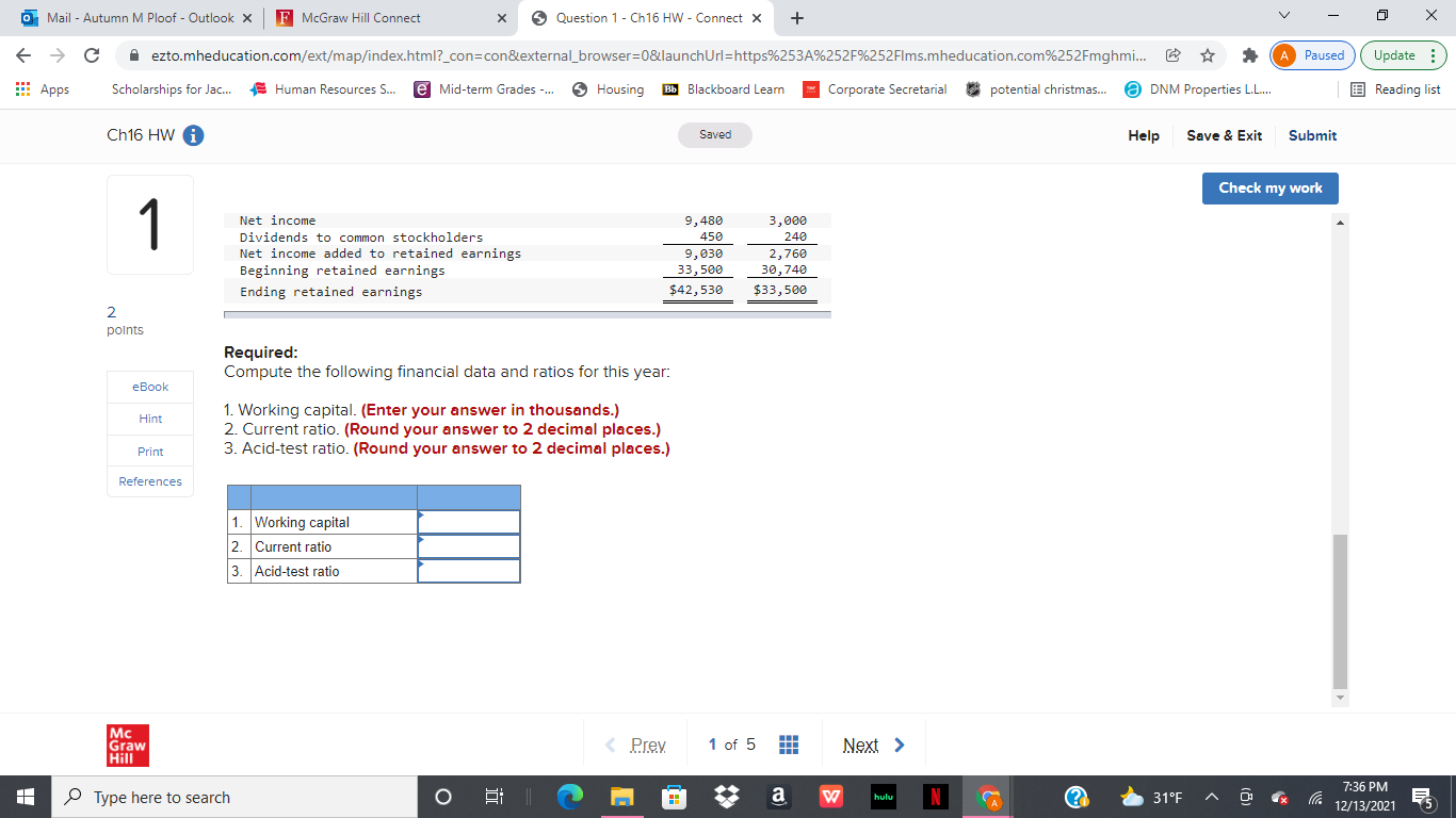 X C ezto.mheducation.com/ext/map/index.html?_con=con&external_browser=0&launchUrl=https%253A%252F%252FIms.mheducation.com%252Fmghmi... @ * A Paused Update Apps Scholarships for Jac...