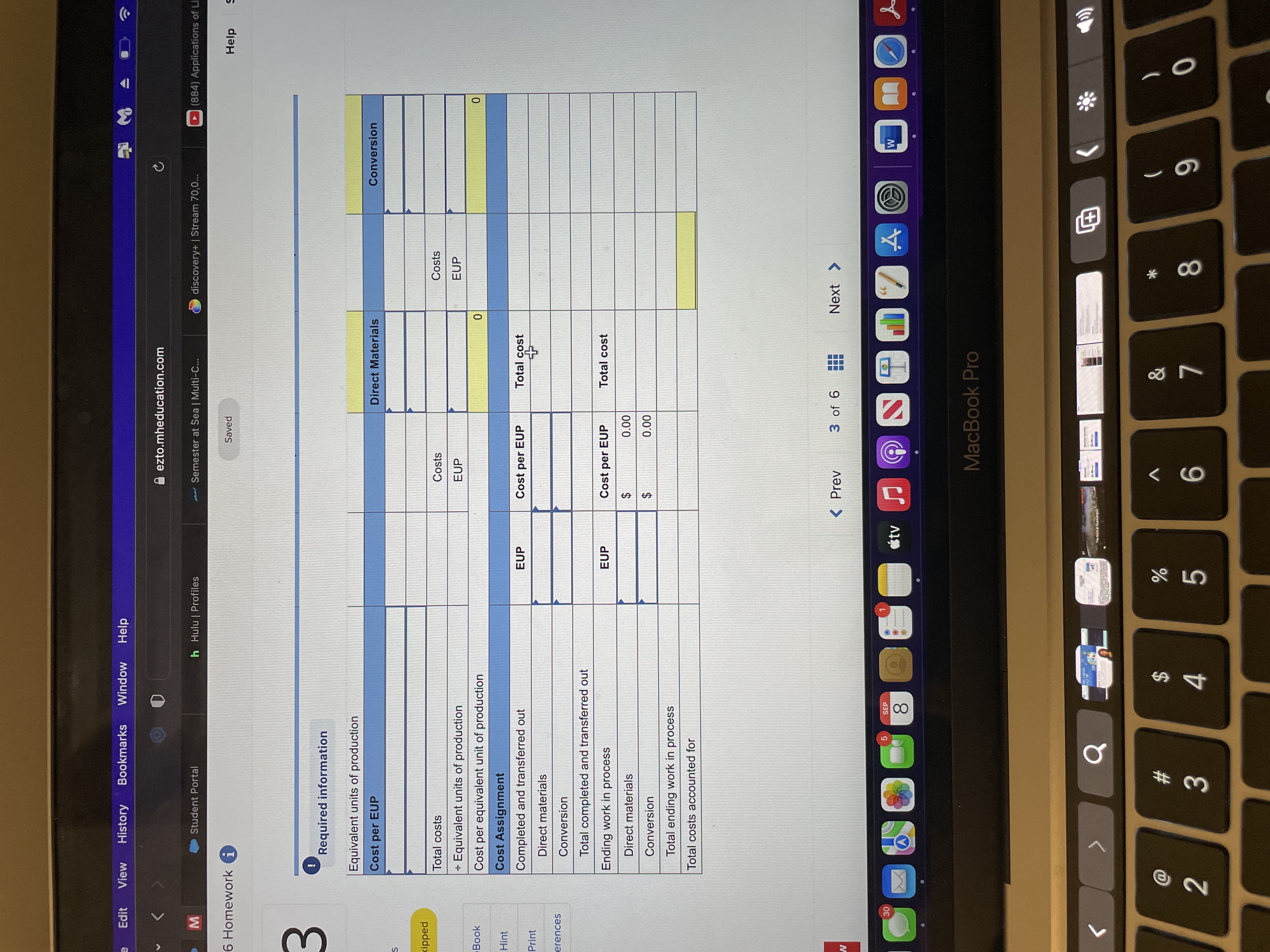 | Stream 70,0.. (884) Applications 16 Homework i Saved Help 3 Required
