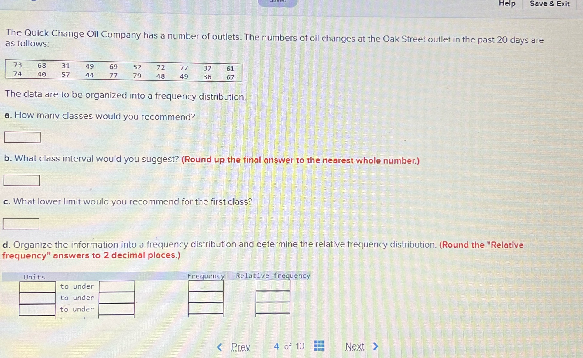 Help Save & Exit The Quick Change Oil Company has a