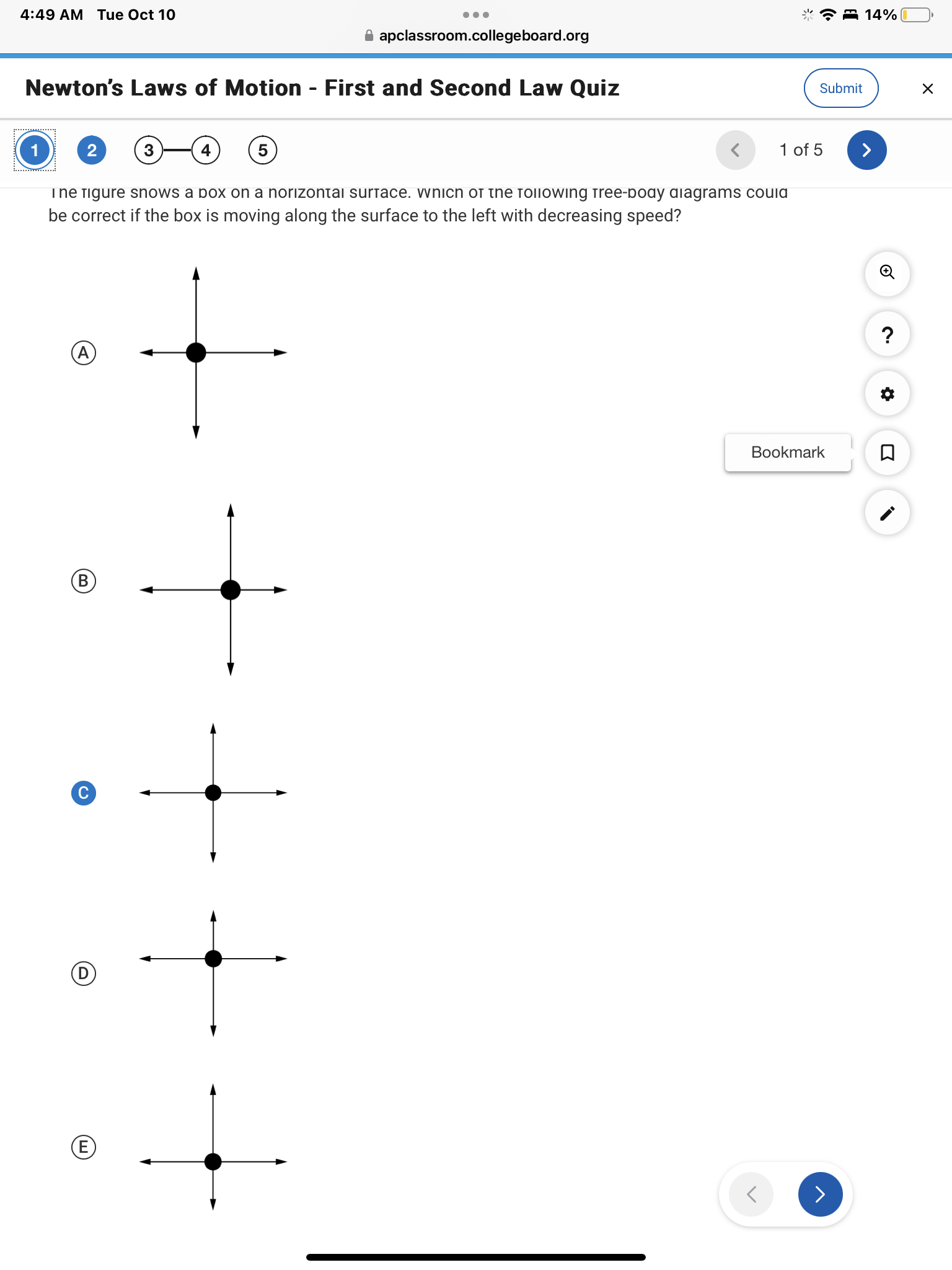 AA apclassroom.collegeboard.org FC Stu W Grades College Boa... Get the Mos... x
