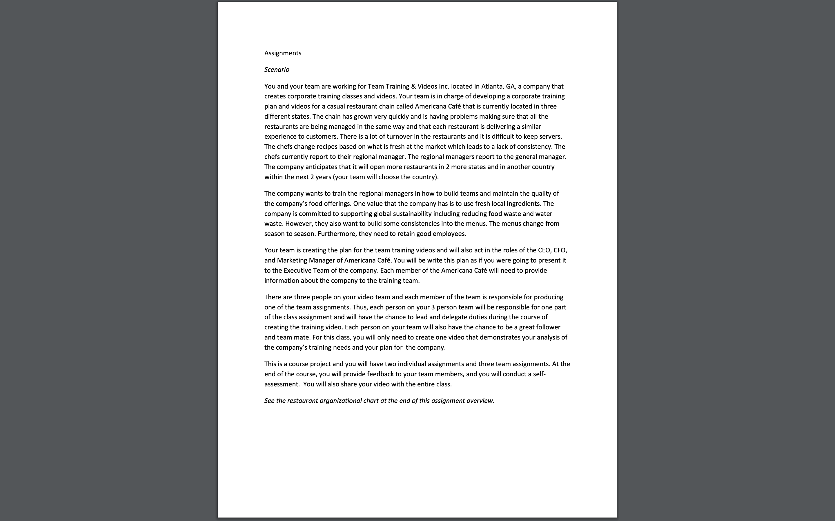 Write a 3-5-page paper1. Using what you have learned about how teams