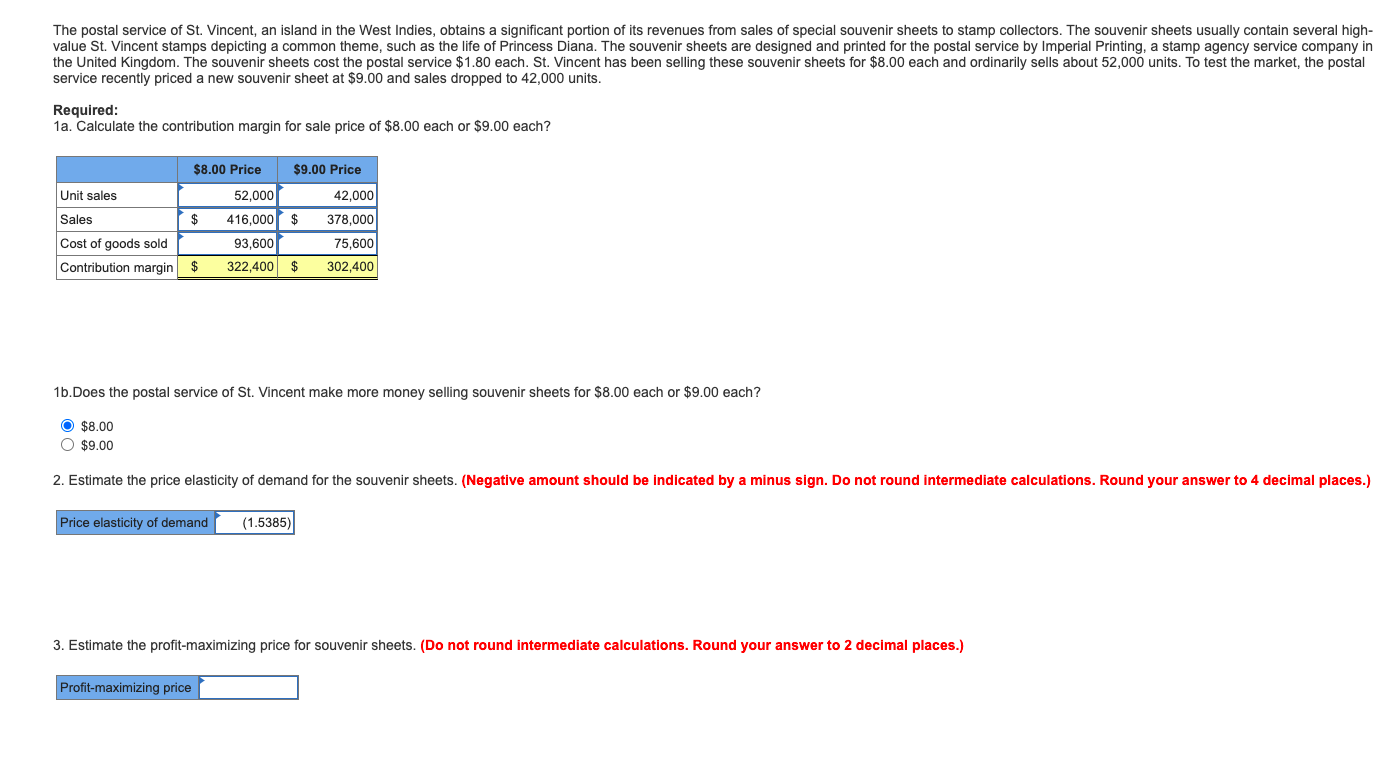 Need help with #2 and #3 please...show formulas so I know where