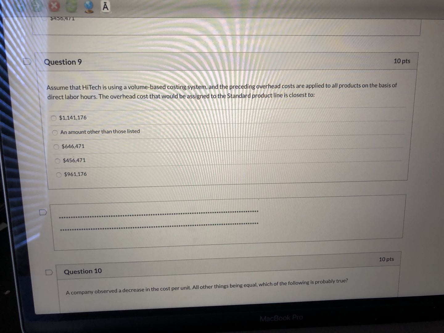 company, which uses activity- Time Runnin based costing, has identified five activities