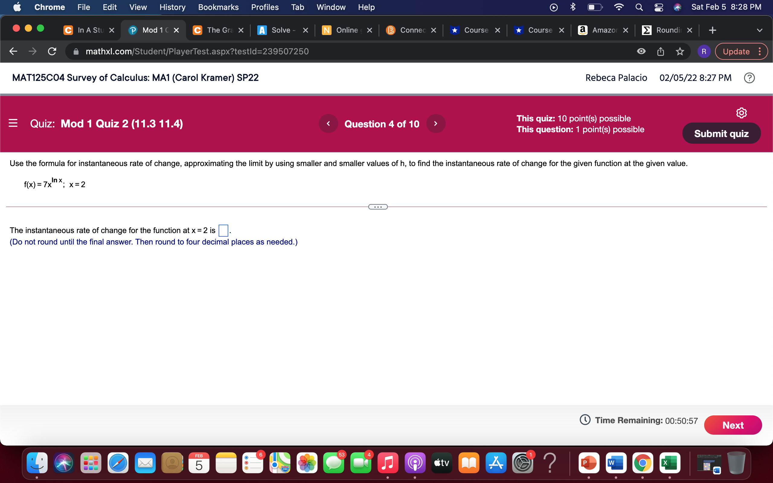  Chrome File Edit View History Bookmarks Profiles Tab Window Help Q