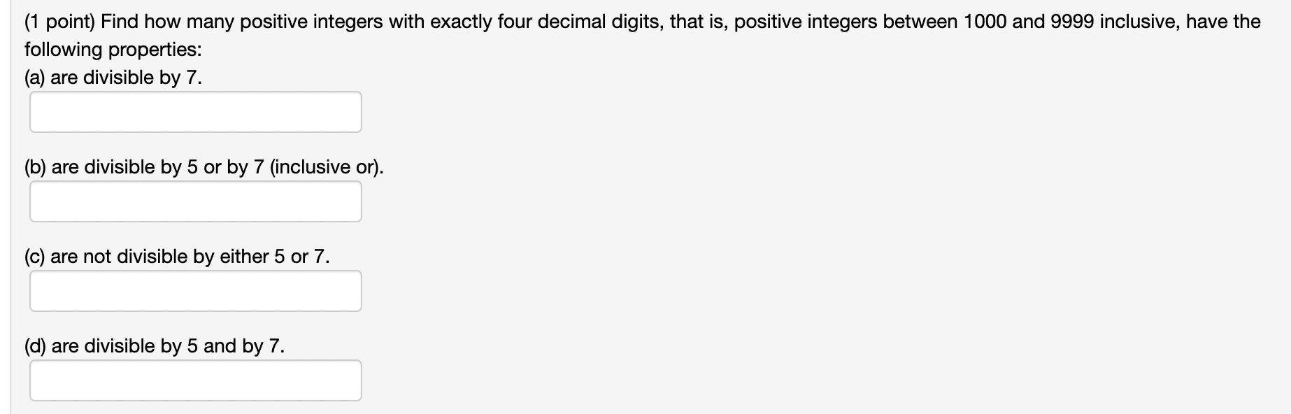 be awarded. If no student can receive more than one prize, in