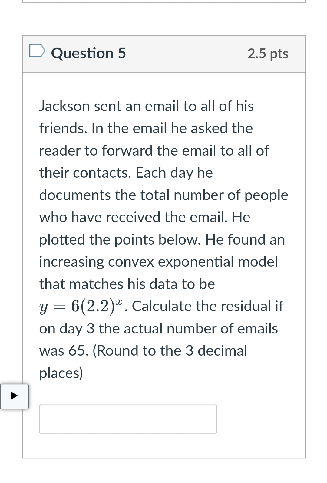 same data set? y O 0.5 Residual 2 4 6 CO 10