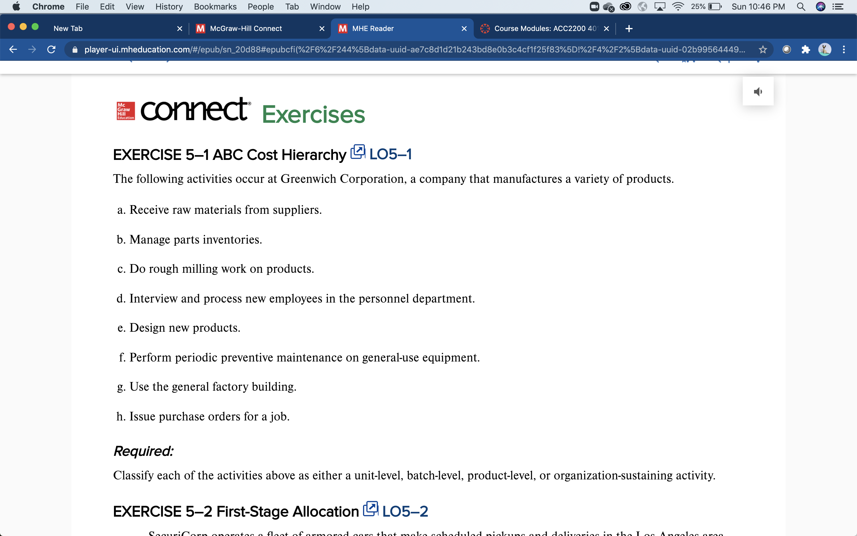 Reader Course Modules: ACC2200 401 x C player-ui.mheducation.com/#/epub/sn_20d88#epubcfi(%2F6%2F244%5Bdata-uuid-ae7c8d1d21b243bd8eOb3c4cf1f25f83%5D!%2F4%2F2%5Bdata-uuid-02699564449... AA : EXERCISE 5-15