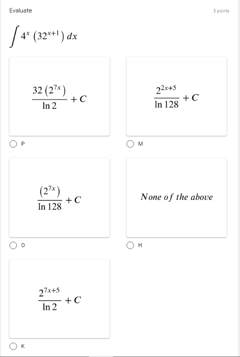 OK (1 -cos u) du (1 + cos 2u ) du OH