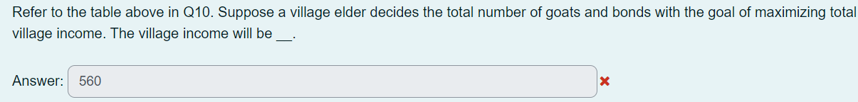 of whom has accumulated savings of $100. Each villager can use the