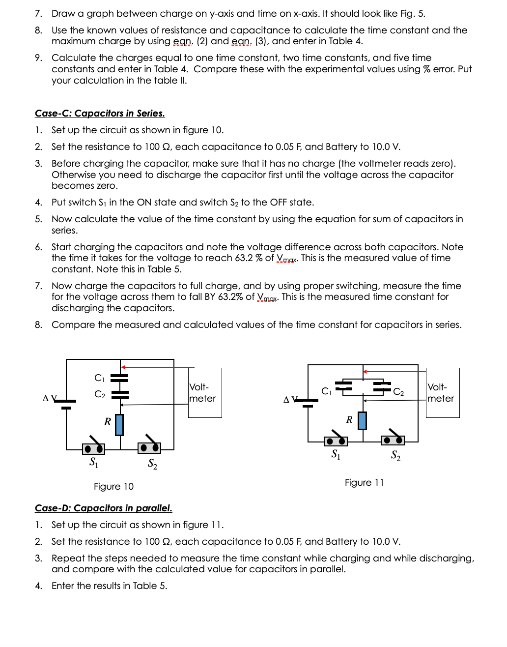 circuit is one in which we have a resistor in series with