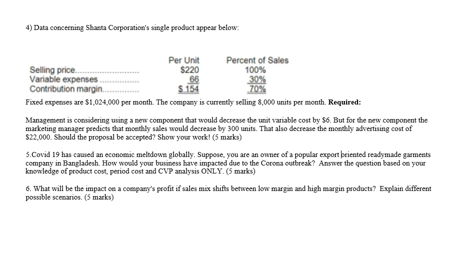 Q 5,6 Please solve this question as early as possible. 4) Data
