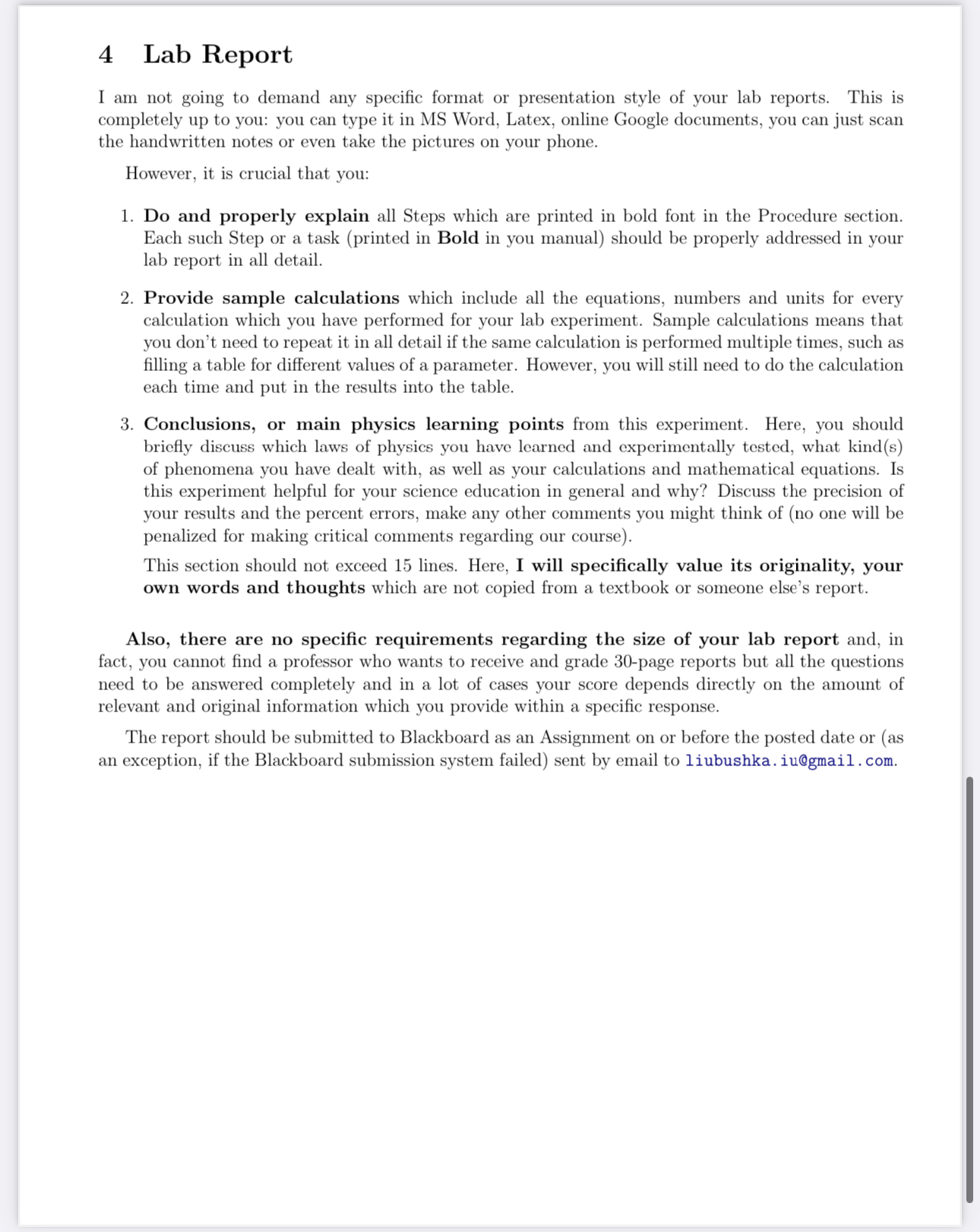 our regular class time and beyond in order to provide all the