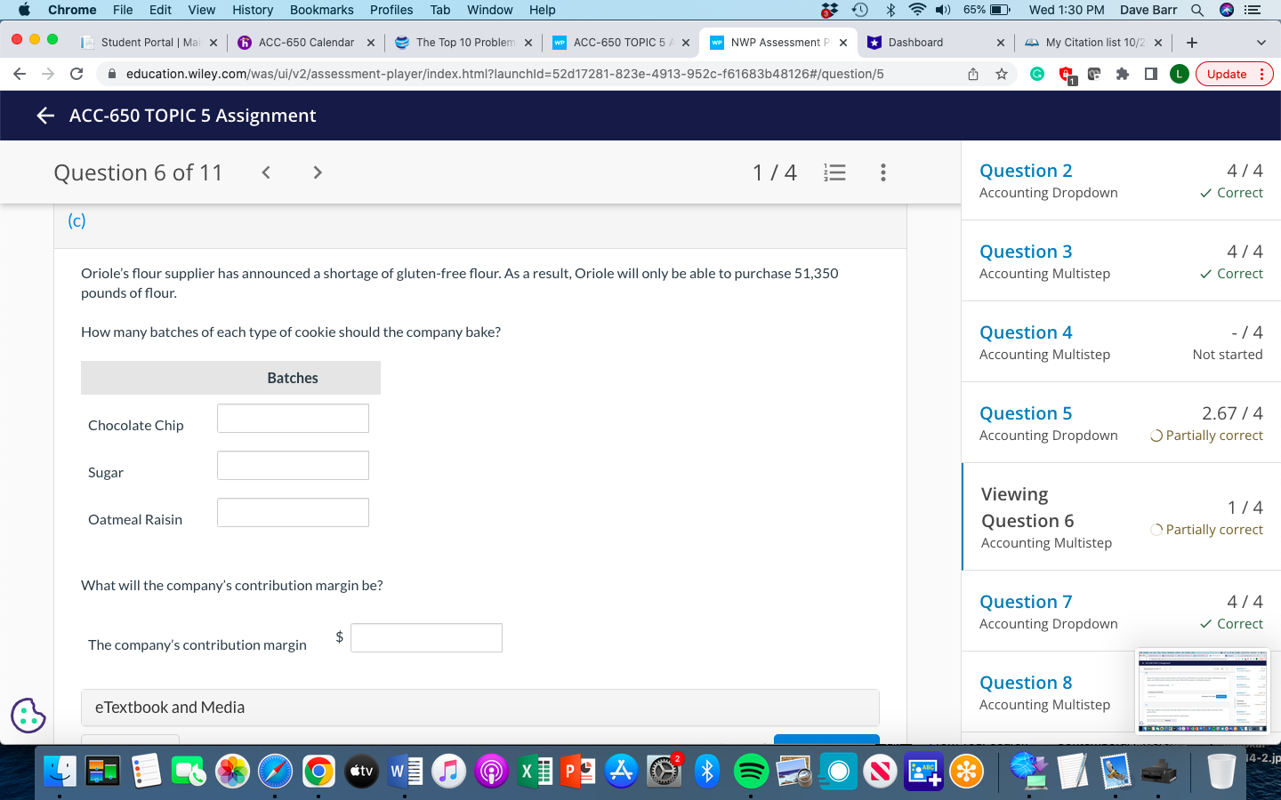 Mai X 5 ACC-650 Calendar x The Top 10 Problem x WP