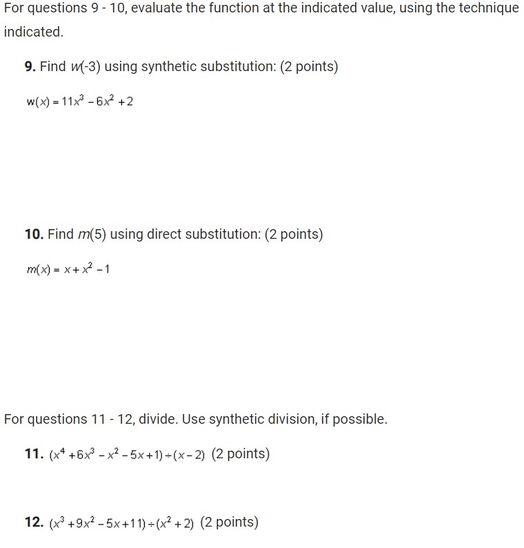 3"?\"sz (1 Pmt) (b) 3?? (1 point) For questions 2 - 5,