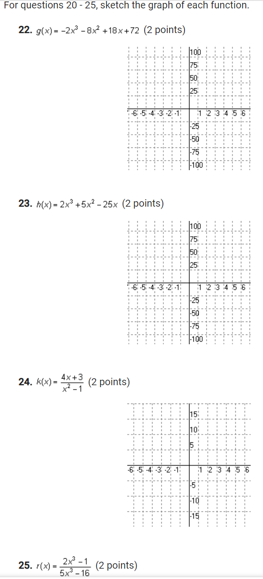 point) 5. km - 25x1 x3 + x5 (1 point) For questions