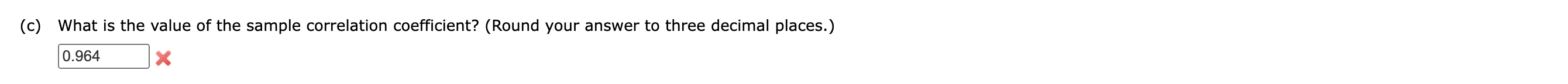 = 7.4 + 0.9x. What percentage of the total sum of squares