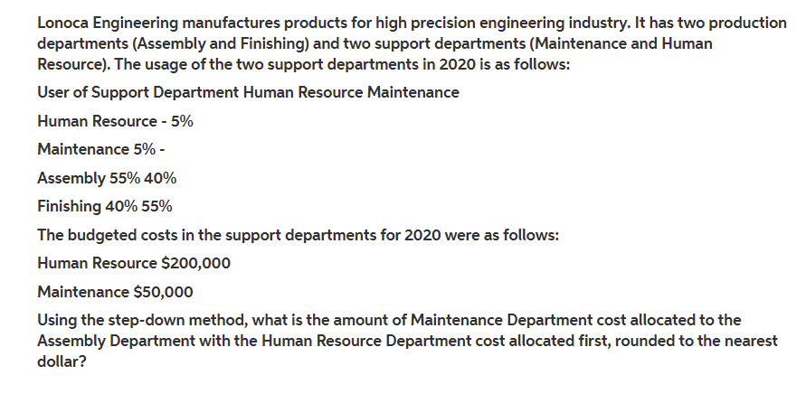  Lonoca Engineering manufactures products for high precision engineering industry. It has