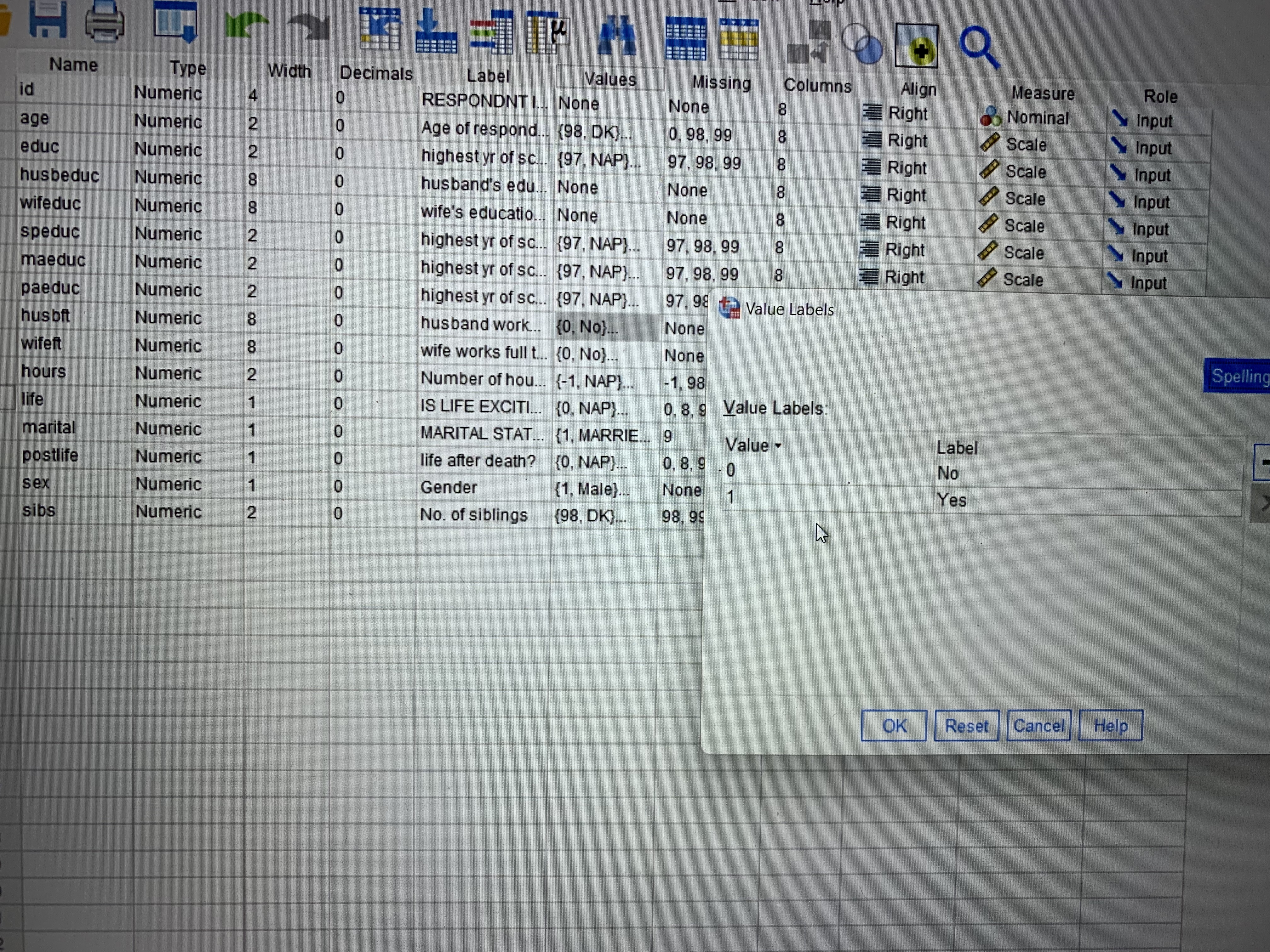 paeduc husbft . wifeft C 40 97 16 16 38 97 16