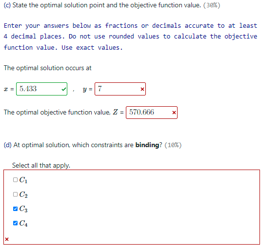 0 (a) Graph the feasible region for the constraints. (50x) Drawing the