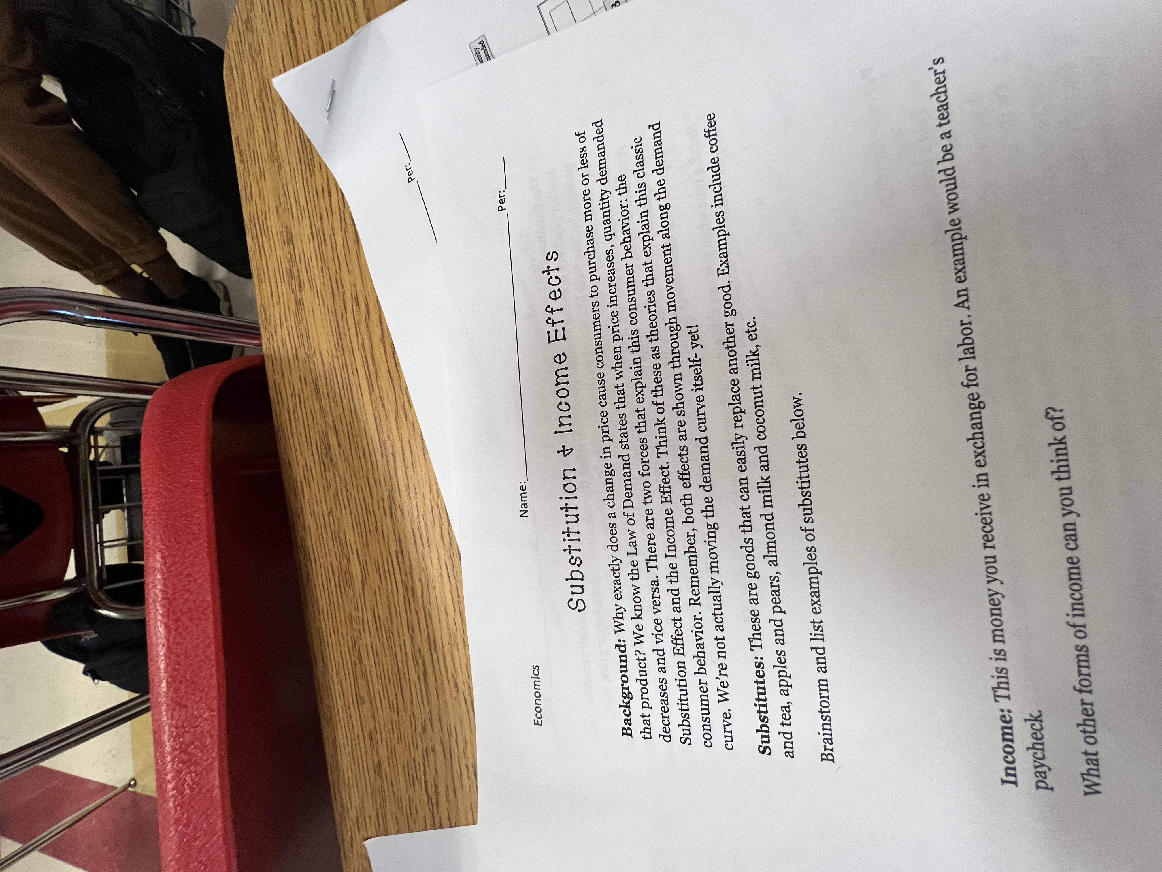 Substitutes: These are goods that can easily replace another good. Examples include