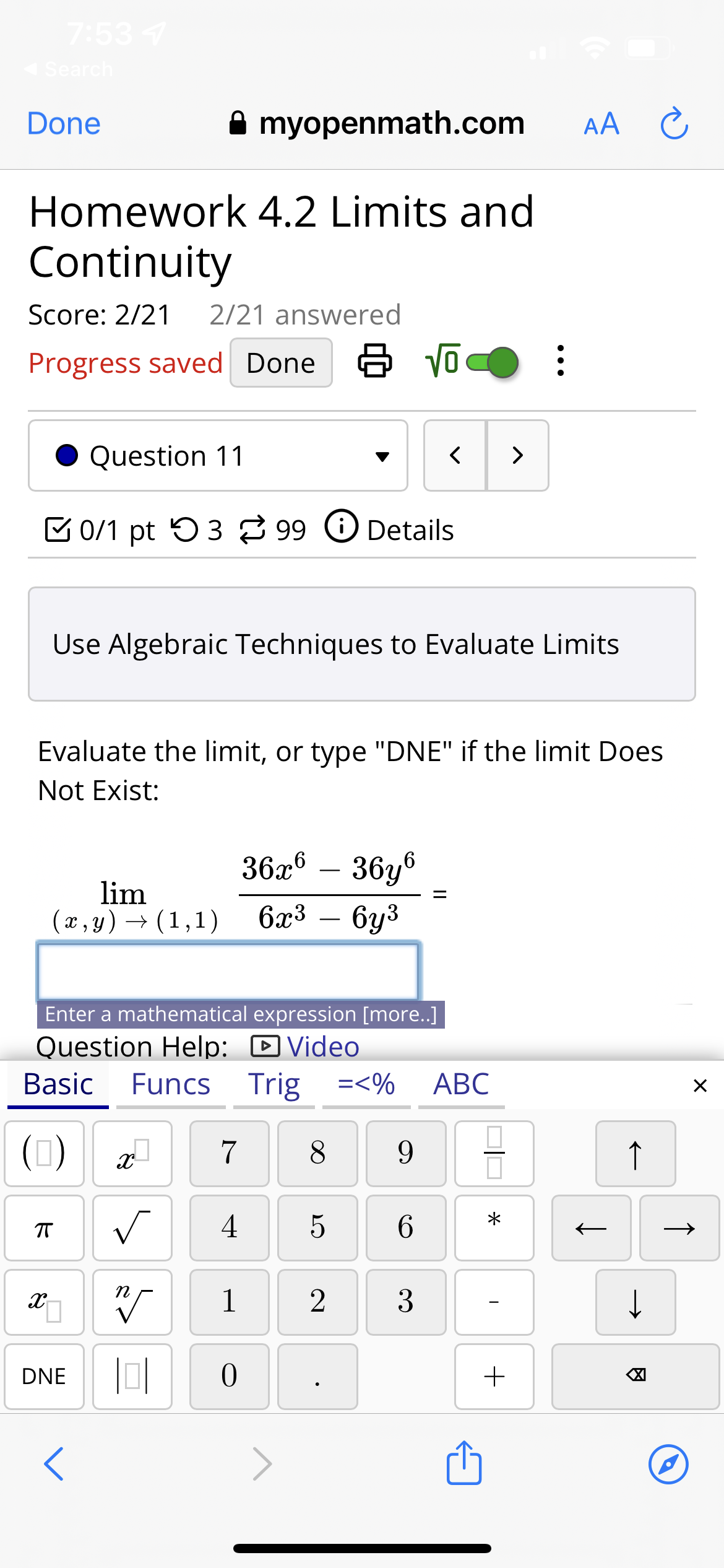 . . Question 3 0/1 pt 9 3 99 0 Details Use